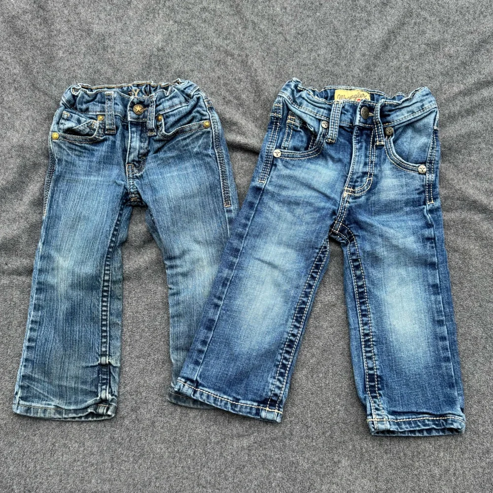 Cody James and Wrangler Blue Kids' Jeans - Picture 1 of 4